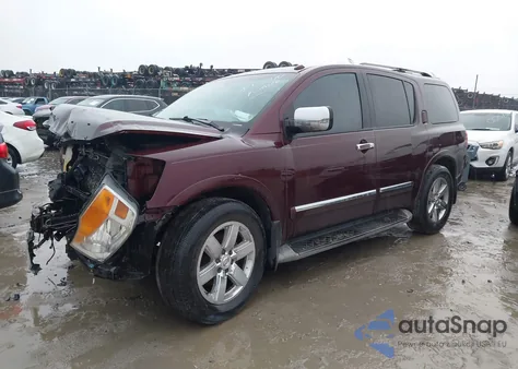 2014 Nissan Armada Sl from USA, damaged, VIN 5N1BA0NDXEN607286